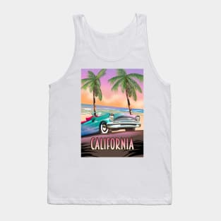 California Golden Sunset Tank Top